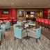 Sheraton Suites Akron Cuyahoga Falls lounge with seating area and bar, Cuyahoga Falls