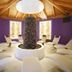 Best Western Plus Kurhotel an der Obermaintherme in Bad Staffelstein spa relaxation room with loungers and central salt feature
