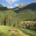 The Approach Hotel in Panorama with mountain and forest views over a golf course