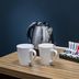 Travelodge Dartford room service tray with tea, coffee, and a kettle in Dartford