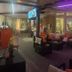Hotel Icon Győr lounge bar with seating and large windows