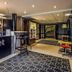 greet La Teste Bassin d'Arcachon lobby with reception desk, bar stools and lounge seating in La Teste-de-Buch