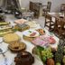 Buffet spread with pastries, fruit and cold cuts at Ilheus North Hotel in Itacaré