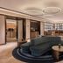 Orange Hotel Beijing Chaoyangmen Yabao Road Children's Hospital lobby with circular seating and reception desk in Beijing