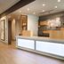 Holiday Inn Express Hartford South - Rocky Hill lobby with front desk and seating area