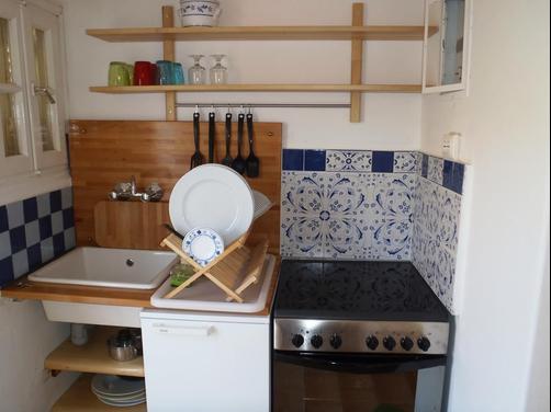 Sea Side Studios & Houses - Kalo Livadi - Kitchen