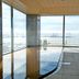 Route Inn Grantia Hakodate Ekimae indoor hot spring bath with panoramic ocean view in Hakodate
