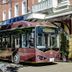 Hotel Den Haag Huis Ten Bosch in Sasebo with a luxury bus parked at the entrance