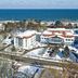 Seehotel Grossherzog von Mecklenburg in Ostseebad Boltenhagen, snowy beachfront hotel with sea view