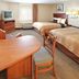 Candlewood Suites West Little Rock By IHG in Little Rock guest room with two beds, TV and desk