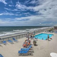 North Myrtle Beach Oceanfront Condo with Pool!
