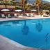Aluasoul Orotava Valley pool terrace with loungers and mountain views in Puerto de la Cruz