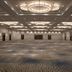 Hilton Orlando Lake Buena Vista - Disney Springs Area ballroom with chandeliers and patterned carpet