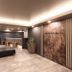 Hotel Route-Inn Kitamatsudo Ekimae lobby with seating, reception desk and modern lighting in Matsudo