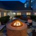 Courtyard fire pit seating at Residence Inn by Marriott Greenville-Spartanburg Airport in Greenville