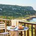 Sol Milanos Pingüinos in Son Bou: balcony table with breakfast and ocean view over rocky coastline
