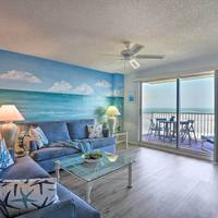 Oceanfront Retreat with Pool Steps From Ormond Beach