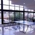 San Remo Palace Hotel in Villa Gesell lounge with ping pong table and large windows