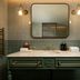 Milton Park Country House Hotel & Spa Bowral bathroom vanity with mirror and sconces