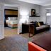 Residence Inn by Marriott Cleveland-Beachwood suite with separate bedroom, sofa, desk and TV in Beachwood