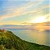Hualien Farglory Hotel in Shoufeng Township with cliffside ocean view at sunset