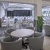 Hotel Sorra Daurada Splash dining area with round tables and chairs in Malgrat de Mar