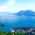 Luna Hotel Motel Lago Maggiore Arona in Oleggio Castello with panoramic Lake Maggiore and mountain views