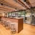 Baselite-Westbund Serviced Apartment in Shanghai lounge with bar counter, stools and open kitchen