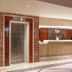 Mediterranean Hotel in Rhodes lobby with front desk and elevator