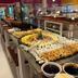 Henry Morgan Hotel & Beach Resort in Coxen Hole buffet table with assorted pastries and desserts