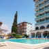 Ibersol Playa Dorada in El Vendrell with outdoor pool, blue loungers and balconies