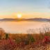 The Woodbridge Inn in Woodstock with mountain and misty sunrise views over autumn foliage