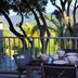 Résidence & Hôtel Aria Marina in Propriano terrace breakfast with mountain and sea view