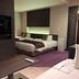 Hotel Keihan Kyoto Grande Kyoto guest room with two beds and modern seating area