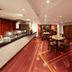Hotel Estelar de La Feria Bogotá restaurant with buffet counter and table seating