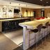 ibis London Thurrock M25 bar area in Grays with long communal table and stools