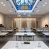 Worldhotel Cristoforo Colombo Milan meeting room with skylight and conference tables