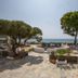 Pension Ageliki in Platis Gialos with seaside terrace, outdoor seating, and sea view
