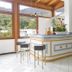 Terme Miramonte e Mare in Casamicciola Terme: bright bar with stools and mountain-view windows
