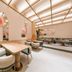 Orange Hotel Beijing Tianning Temple lounge with modern seating and mirrored wall decor in Beijing