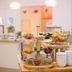 Hotel Nordraum Bremen breakfast buffet with fruit, yogurt, pastries and cereals on a serving table