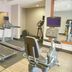 Hampton Inn & Suites by Hilton Cathedral City Palm Springs fitness room with treadmills, bike, and elliptical