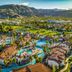 Omni Rancho Las Palmas Resort & Spa in Rancho Mirage with pools, palm trees and mountain views