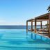 Santa Marina, a Luxury Collection Resort, Mykonos infinity pool overlooking the sea in Ornos