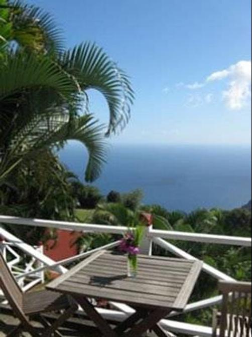 El Momo Cottages - Windwardside - Patio