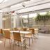 Lille City Hotel Lille rooftop terrace dining area with tables, chairs, and lounge seating