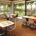 ibis London Thurrock M25 in Grays dining area with floor-to-ceiling garden views