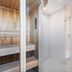 Hôtel Spa De La Citadelle Lorient sauna and spa bathroom interior in Port-Louis