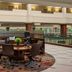 Sheraton Suites Akron Cuyahoga Falls lobby business center with desks and seating