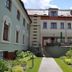 Hotel Három Gúnár in Kecskemét with landscaped garden walkway and exterior courtyard view
